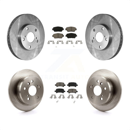 [Avant + Arrière] Kit de Disque et plaquette (céramique) de frein pour 2005-2006 Toyota Camry Base LE Vehicles Manufactured In USA K8C-101503 par Transit Auto
