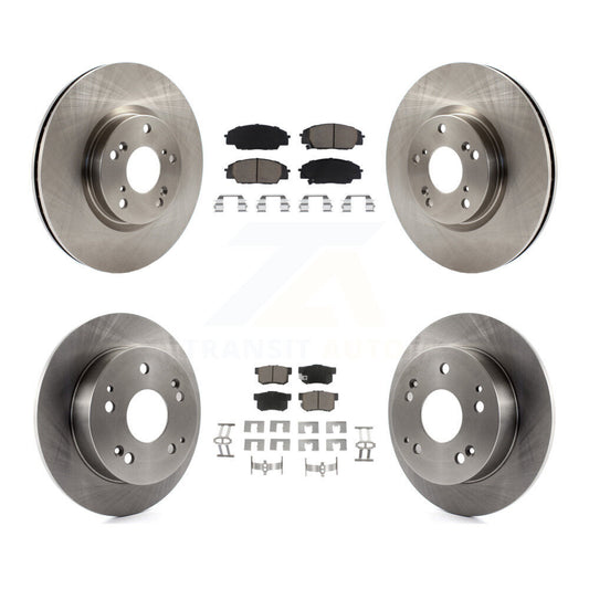[Avant + Arrière] Kit de Disque et plaquette (céramique) de frein pour 2002-2006 Acura RSX Type-S K8C-101506