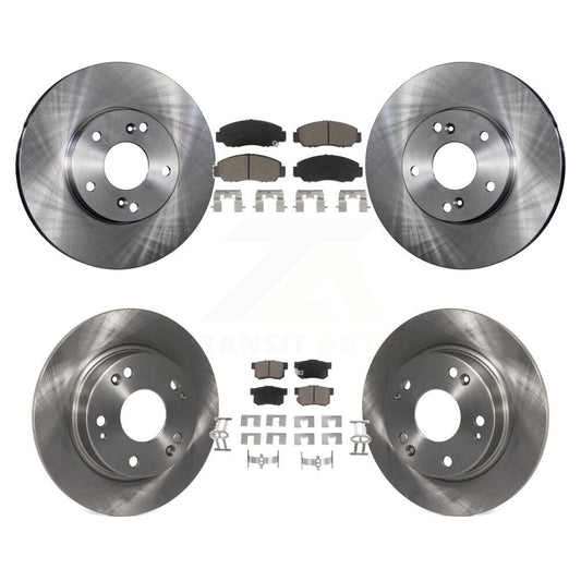 [Avant + Arrière] Kit de Disque et plaquette (céramique) de frein pour Acura CSX K8C-101507