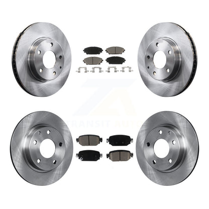 [Avant + Arrière] Kit de Disque et plaquette (céramique) de frein pour 2019-2021 Mazda CX-3 FWD K8C-101508
