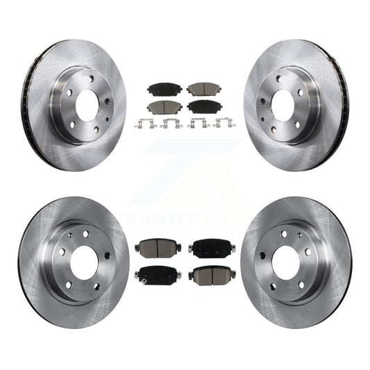 [Avant + Arrière] Kit de Disque et plaquette (céramique) de frein pour 2019-2021 Mazda CX-3 FWD K8C-101508