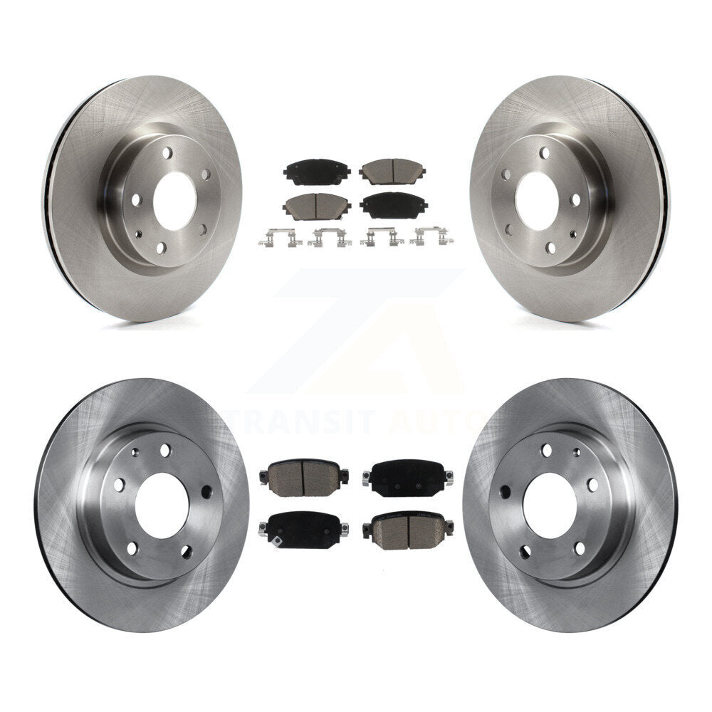[Avant + Arrière] Kit de Disque et plaquette (céramique) de frein pour 2019-2021 Mazda CX-3 AWD K8C-101509