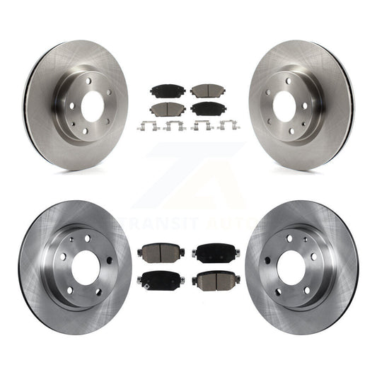 [Avant + Arrière] Kit de Disque et plaquette (céramique) de frein pour 2019-2021 Mazda CX-3 AWD K8C-101509