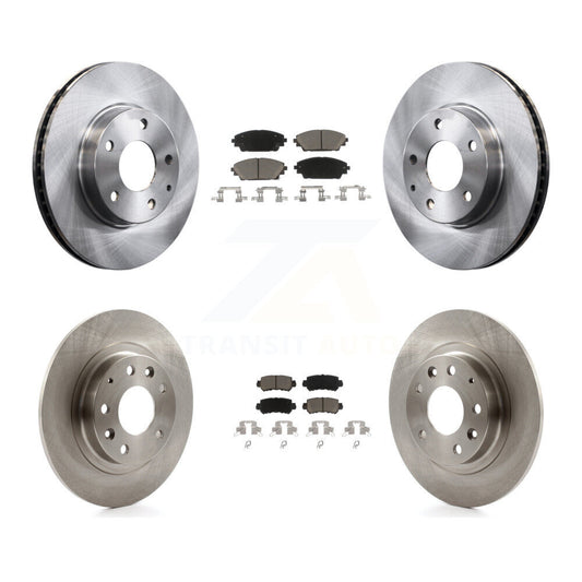 [Avant + Arrière] Kit de Disque et plaquette (céramique) de frein pour 2016-2018 Mazda CX-3 FWD K8C-101510