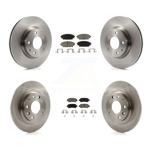 [Avant + Arrière] Kit de Disque et plaquette (céramique) de frein pour 2016-2018 Mazda CX-3 AWD K8C-101511