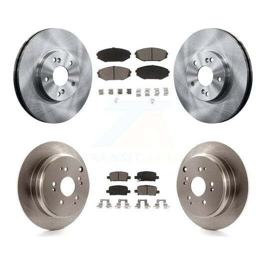 [Avant + Arrière] Kit de Disque et plaquette (céramique) de frein pour 2002-2004 Honda Odyssey K8C-101512