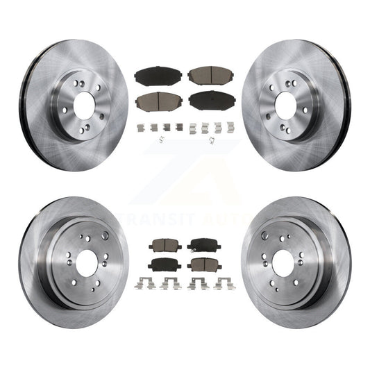 [Avant + Arrière] Kit de Disque et plaquette (céramique) de frein pour 2001-2002 Acura MDX K8C-101513