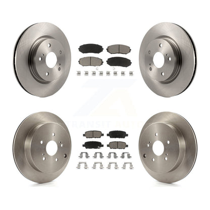 [Avant + Arrière] Kit de Disque et plaquette (céramique) de frein pour 2009-2013 Suzuki Grand Vitara K8C-101514