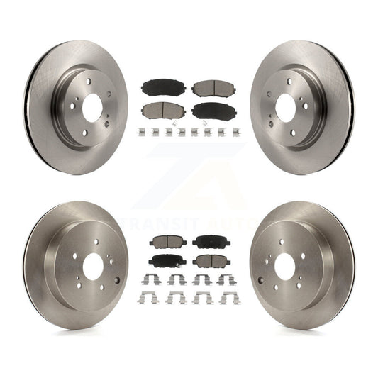 [Avant + Arrière] Kit de Disque et plaquette (céramique) de frein pour 2009-2013 Suzuki Grand Vitara K8C-101514