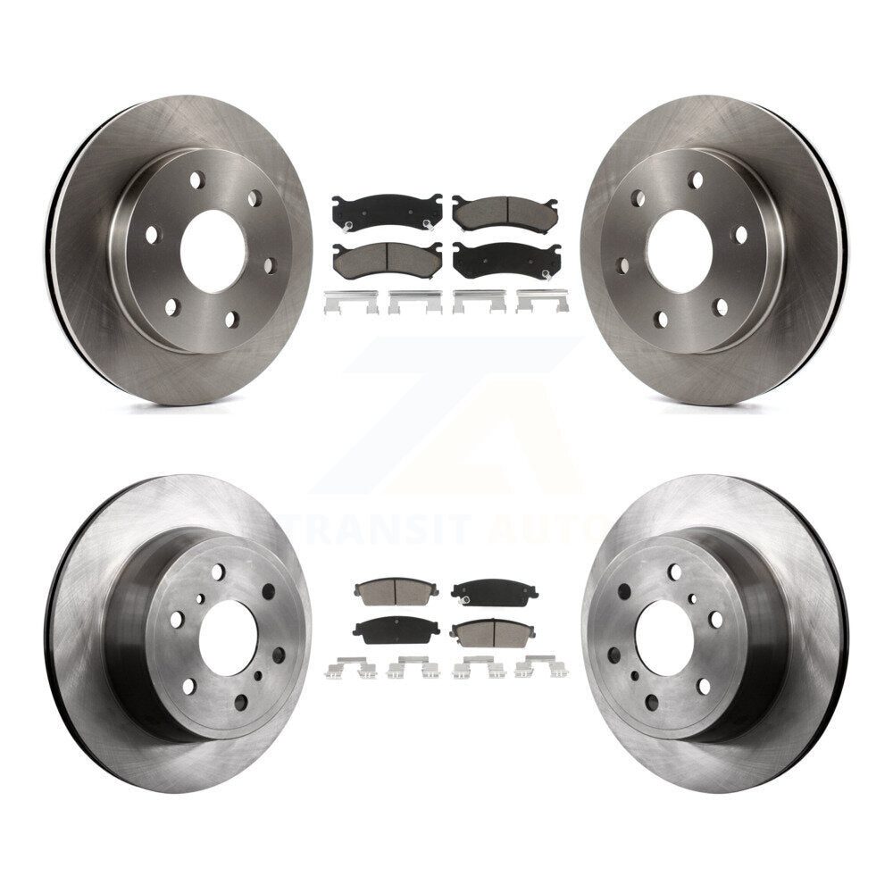 [Avant + Arrière] Kit de Disque et plaquette (céramique) de frein pour 2007 Chevrolet Silverado 1500 rear brakes K8C-101519