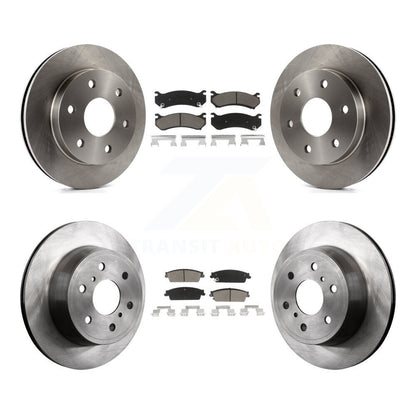 [Avant + Arrière] Kit de Disque et plaquette (céramique) de frein pour 2007 Chevrolet Silverado 1500 rear brakes K8C-101519