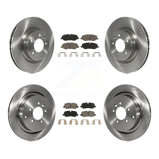 [Avant + Arrière] Kit de Disque et plaquette (céramique) de frein pour Land Rover Range Sport LR3 K8C-101520