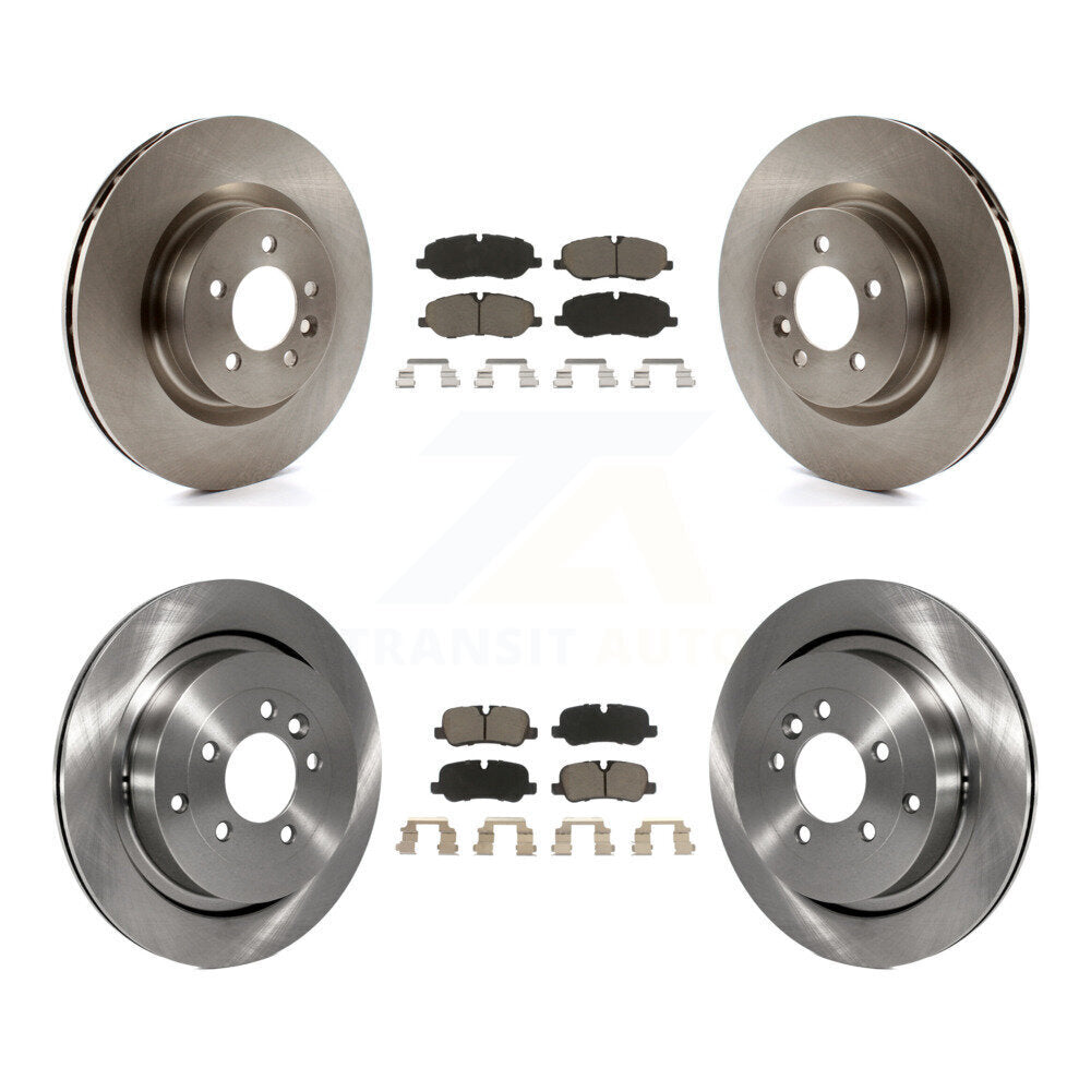 [Avant + Arrière] Kit de Disque et plaquette (céramique) de frein pour 2006-2007 Land Rover Range Sport Supercharged K8C-101521