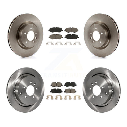 [Avant + Arrière] Kit de Disque et plaquette (céramique) de frein pour 2006-2007 Land Rover Range Sport Supercharged K8C-101521