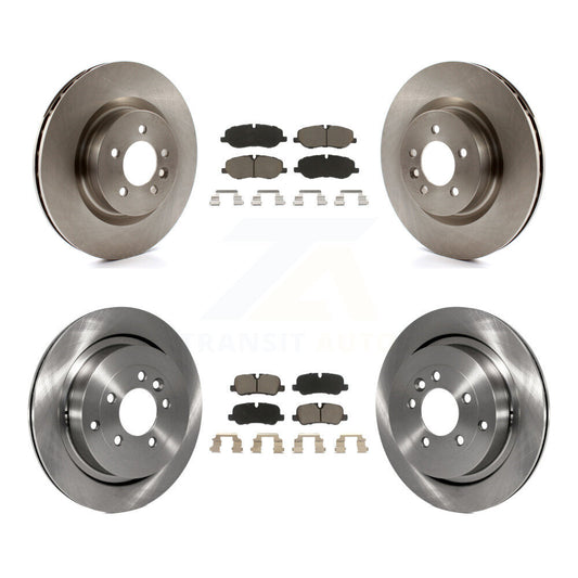 [Avant + Arrière] Kit de Disque et plaquette (céramique) de frein pour 2006-2007 Land Rover Range Sport Supercharged K8C-101521