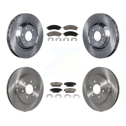 [Avant + Arrière] Kit de Disque et plaquette (céramique) de frein pour Cadillac SRX K8C-101522
