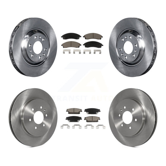[Avant + Arrière] Kit de Disque et plaquette (céramique) de frein pour Cadillac SRX K8C-101522
