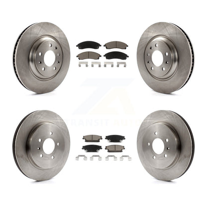 [Avant + Arrière] Kit de Disque et plaquette (céramique) de frein pour Cadillac CTS STS K8C-101523