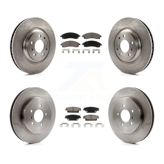 [Avant + Arrière] Kit de Disque et plaquette (céramique) de frein pour Cadillac CTS STS K8C-101523