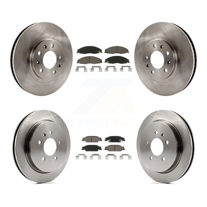 [Avant + Arrière] Kit de Disque et plaquette (céramique) de frein pour Cadillac CTS avec Standard Suspension K8C-101525