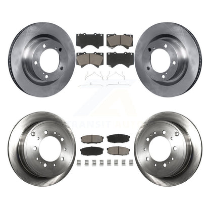 [Avant + Arrière] Kit de Disque et plaquette (céramique) de frein pour Toyota Tundra Sequoia Lexus LX570 Land Cruiser K8C-101527