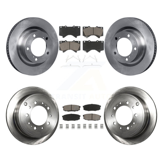 [Avant + Arrière] Kit de Disque et plaquette (céramique) de frein pour Toyota Tundra Sequoia Lexus LX570 Land Cruiser K8C-101527
