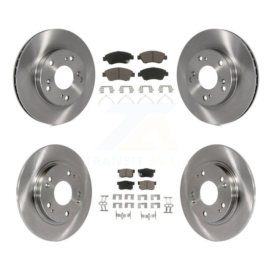 [Avant + Arrière] Kit de Disque et plaquette (céramique) de frein pour 2011-2015 Honda CR-Z K8C-101529