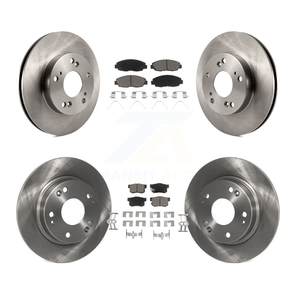 [Avant + Arrière] Kit de Disque et plaquette (céramique) de frein pour Honda Civic K8C-101530