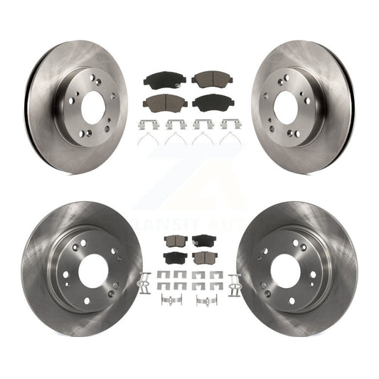 [Avant + Arrière] Kit de Disque et plaquette (céramique) de frein pour 2013-2015 Acura ILX 1.5L K8C-101531