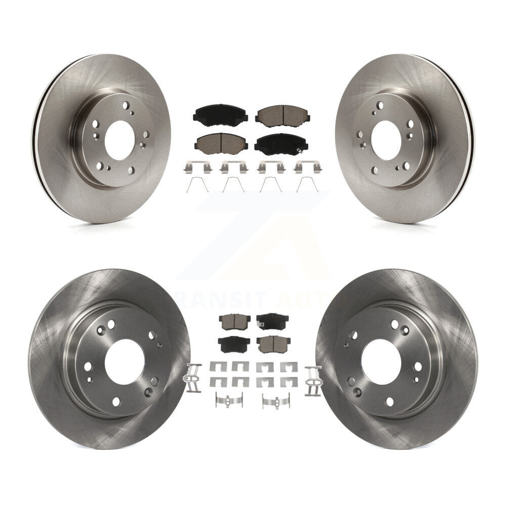 [Avant + Arrière] Kit de Disque et plaquette (céramique) de frein pour 2013 Acura ILX 2.0L K8C-101532
