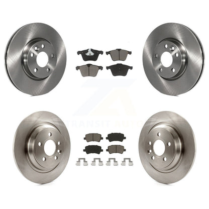 [Avant + Arrière] Kit de Disque et plaquette (céramique) de frein pour 2008 Volvo V70 avec 300mm Diameter Rotor K8C-101533