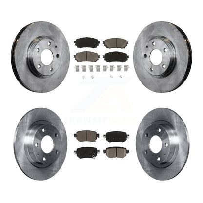 [Avant + Arrière] Kit de Disque et plaquette (céramique) de frein pour 2016-2018 Mazda 6 K8C-101534