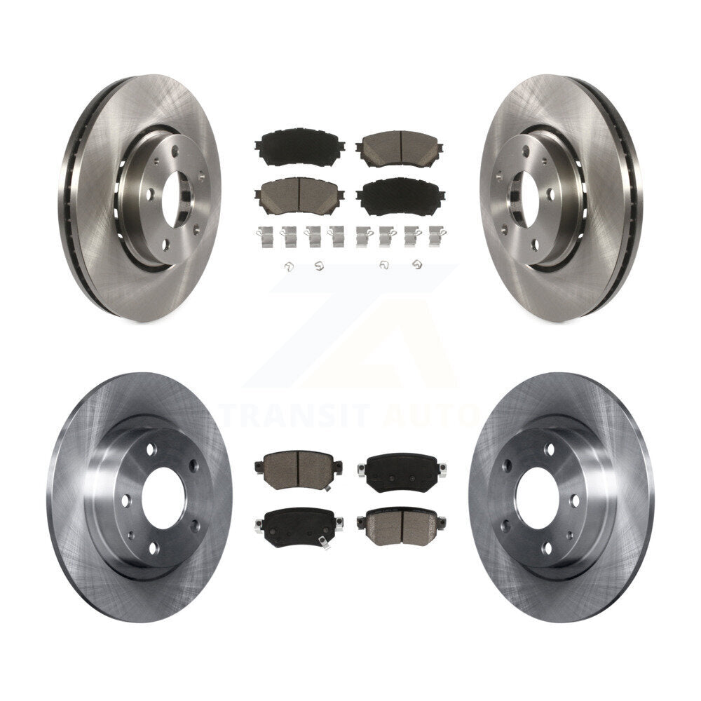 [Avant + Arrière] Kit de Disque et plaquette (céramique) de frein pour 2019-2021 Mazda 6 Naturally Aspirated K8C-101535