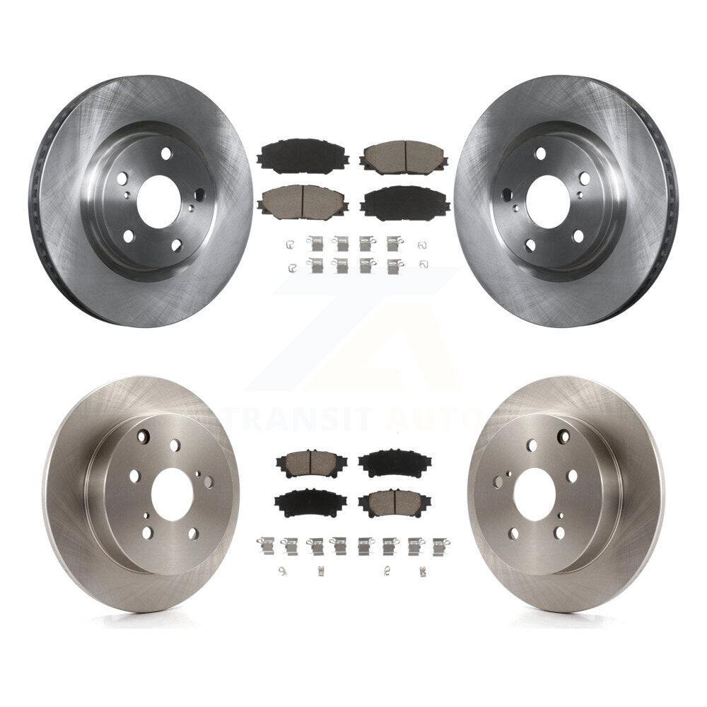 [Avant + Arrière] Kit de Disque et plaquette (céramique) de frein pour 2016-2020 Toyota Mirai K8C-101545