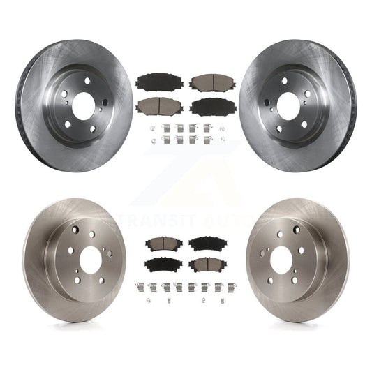 [Avant + Arrière] Kit de Disque et plaquette (céramique) de frein pour 2016-2020 Toyota Mirai K8C-101545