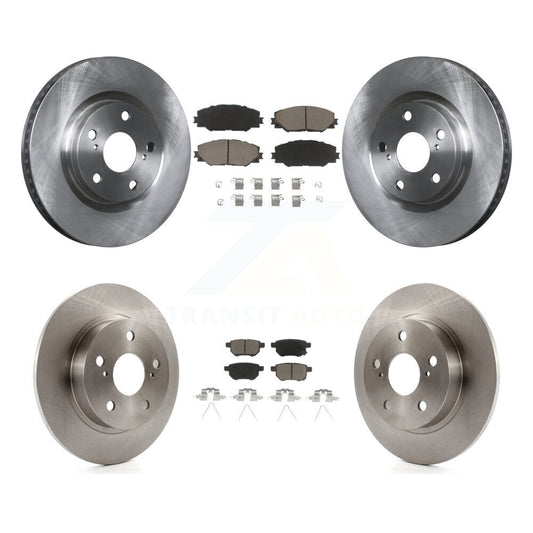 [Avant + Arrière] Kit de Disque et plaquette (céramique) de frein pour 2011-2016 Scion tC K8C-101546