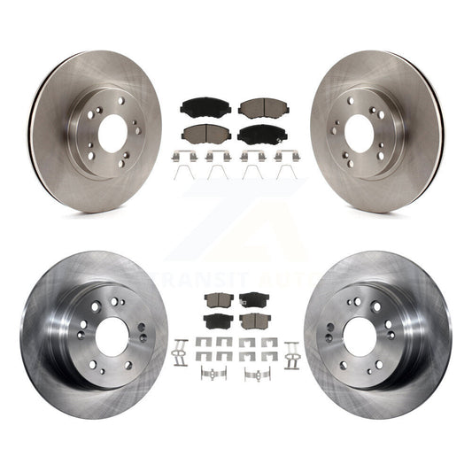 [Avant + Arrière] Kit de Disque et plaquette (céramique) de frein pour 2002-2004 Honda CR-V K8C-101550