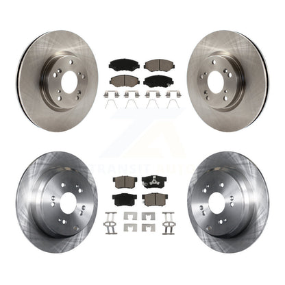 [Avant + Arrière] Kit de Disque et plaquette (céramique) de frein pour 2005-2006 Honda CR-V K8C-101551
