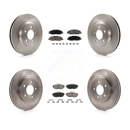 [Avant + Arrière] Kit de Disque et plaquette (céramique) de frein pour Ford Mustang K8C-101553