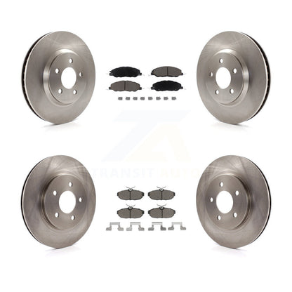 [Avant + Arrière] Kit de Disque et plaquette (céramique) de frein pour Ford Mustang K8C-101556