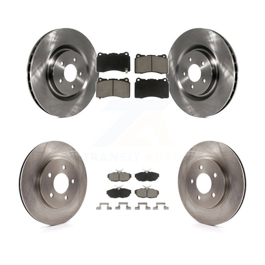 [Avant + Arrière] Kit de Disque et plaquette (céramique) de frein pour Ford Mustang K8C-101558