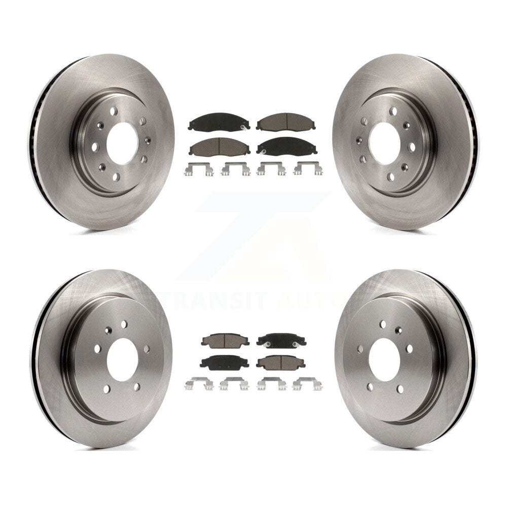 [Avant + Arrière] Kit de Disque et plaquette (céramique) de frein pour Cadillac CTS STS K8C-101559