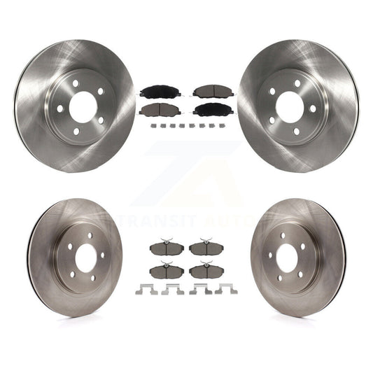 [Avant + Arrière] Kit de Disque et plaquette (céramique) de frein pour 2009 Ford Mustang Bullitt K8C-101562