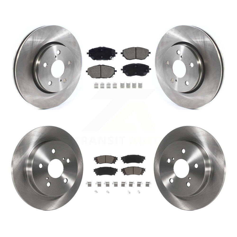 [Avant + Arrière] Kit de Disque et plaquette (céramique) de frein pour 2018 Toyota C-HR K8C-101563