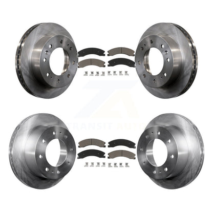 [Avant + Arrière] Kit de Disque et plaquette (céramique) de frein pour Chevrolet Silverado 2500 HD GMC Sierra 3500 Suburban K8C-101569