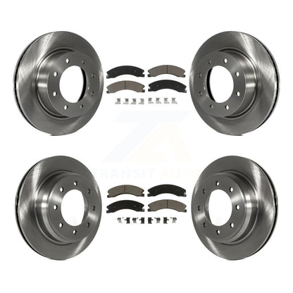 [Avant + Arrière] Kit de Disque et plaquette (céramique) de frein pour 2012-2021 Nissan NV2500 NV3500 NV1500 K8C-101571