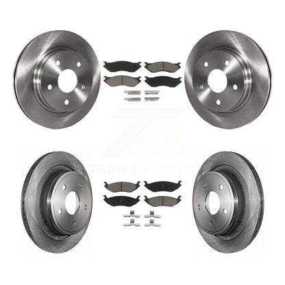 [Avant + Arrière] Kit de Disque et plaquette (céramique) de frein pour Dodge Durango Ram 1500 K8C-101574