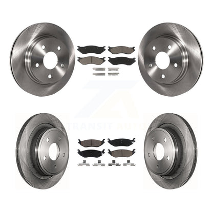 [Avant + Arrière] Kit de Disque et plaquette (céramique) de frein pour Dodge Ram 1500 K8C-101575