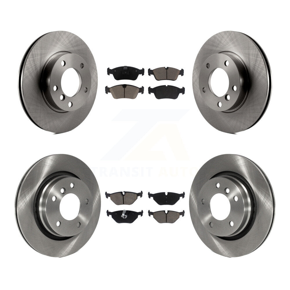[Avant + Arrière] Kit de Disque et plaquette (céramique) de frein pour 1998 BMW 328i 328is avec 294mm Diameter Rotor K8C-101577