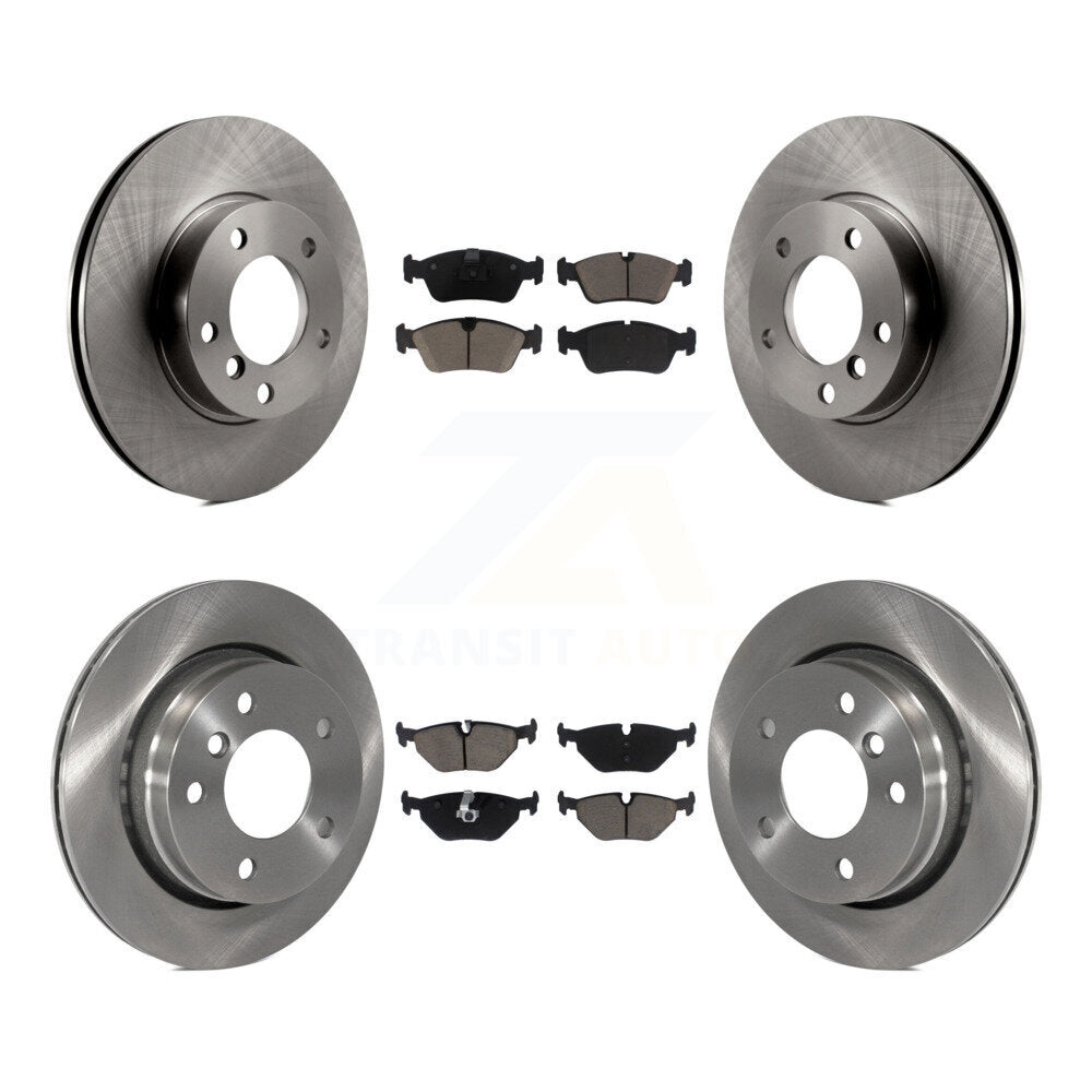 [Avant + Arrière] Kit de Disque et plaquette (céramique) de frein pour BMW 323i 323Ci 328i K8C-101579